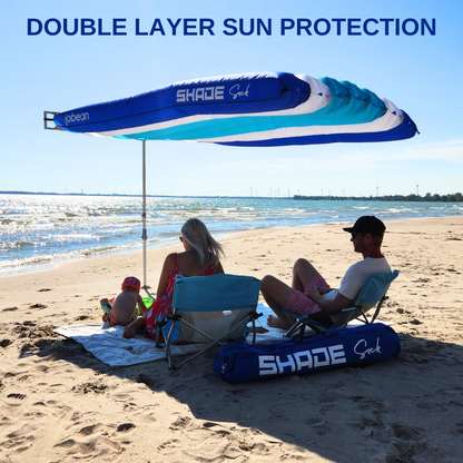 🔥 Hot Sale | ShadeSock™ Wind-Inflating Beach Shade – Portable, Silent & UV Protective